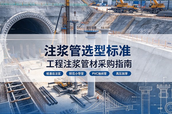 肥乡注浆管选型标准