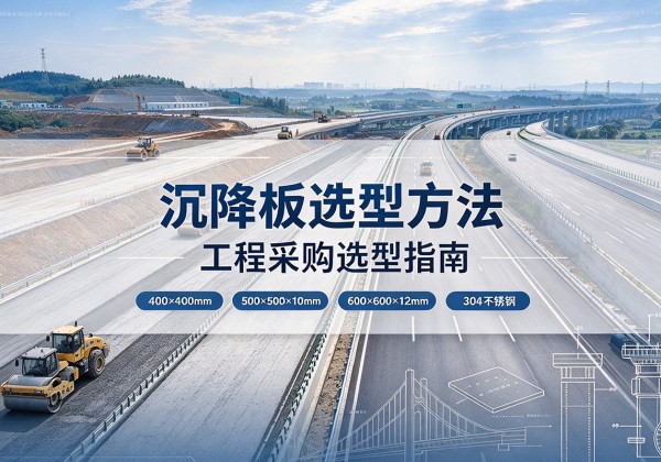 肥乡沉降板选择方法